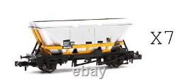 Graham Farish'n' Gauge 373-951 Rake Of 7 Hfa Mainline Hopper Wagons With Covers