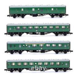 Graham Farish'n' Gauge 374-051/028/076 Br (sr) Green Mk1 Sk/bg/bck Coaches