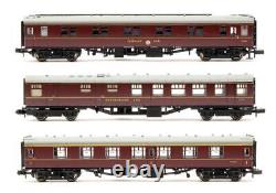 Graham Farish'n' Gauge 374-161a/116a/925a Rake Of 3 Assorted Br Maroon Coaches