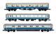 Graham Farish'n' Gauge 374-477/258a/710a Rake Of 3 Br Sleeper/ck/tso Coaches