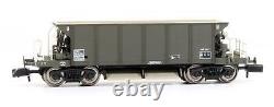 Graham Farish'n' Gauge 377-000a Pair Of Olive Green 40t Sealion Hopper Wagons