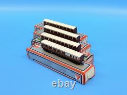 Graham Farish'n' Gauge 4x'caledonian' 57ft Livery Suburban / Brake Coaches