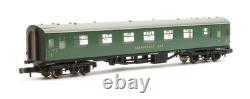 Graham Farish'n' Gauge Lot Of 3 Br Green Full Brake/open 2nd/restaurant Coaches