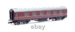 Graham Farish'n' Gauge Lot Of 3 Br Maroon Corridor/vestibule/brake Coaches