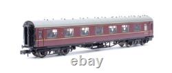 Graham Farish'n' Gauge Lot Of 3 Br Maroon Corridor/vestibule/brake Coaches