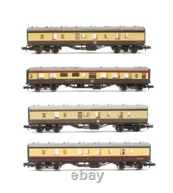 Graham Farish'n' Gauge Lot Of 4 Br Choc/cream W80668/w1822/w81216/w80657 Coach