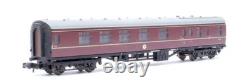 Graham Farish'n' Gauge Lot Of 4 Br Maroon Buffet/corridor Brake Coaches