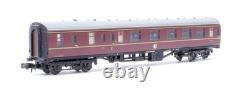 Graham Farish'n' Gauge Lot Of 4 Br Maroon Buffet/corridor Brake Coaches