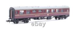 Graham Farish'n' Gauge Lot Of 4 Br Maroon Buffet/corridor Brake Coaches