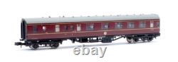 Graham Farish'n' Gauge Lot Of 4 Br Maroon / Crimson/cream Mk1 Passenger Coaches