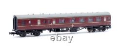 Graham Farish'n' Gauge Lot Of 4 Br Maroon / Crimson/cream Mk1 Passenger Coaches