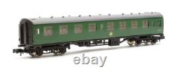 Graham Farish'n' Gauge Lot Of 4 Br Sr Green Brake End/mk1 Corridor Coaches