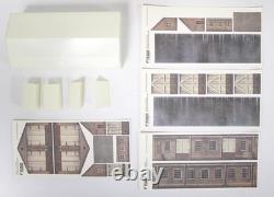 Graham Farish'n' Gauge Lot Of 4 Goods Shed/pub/station/church/high Street Kits