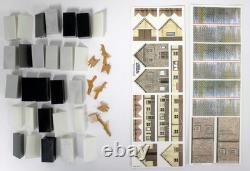 Graham Farish'n' Gauge Lot Of 4 Goods Shed/pub/station/church/high Street Kits