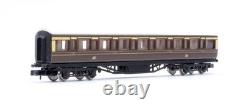 Graham Farish'n' Gauge Lot Of 4 Gwr Choc/cream Composite/brake Passenger Coach