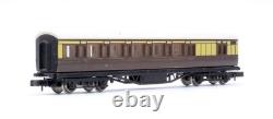 Graham Farish'n' Gauge Lot Of 4 Gwr Choc/cream Composite/brake Passenger Coach