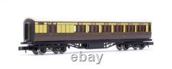Graham Farish'n' Gauge Lot Of 4 Gwr Choc/cream Composite/brake Passenger Coach
