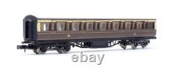 Graham Farish'n' Gauge Lot Of 4 Gwr Choc/cream Composite/brake Passenger Coach