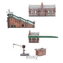 Graham Farish'n' Gauge Lot Of 5 Assorted Great Central / Crane Buildings