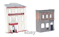 Graham Farish'n' Gauge Lot Of 7 Low Relief Shops/ Factories/ Houses/ Buildings