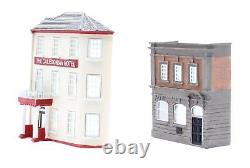 Graham Farish'n' Gauge Lot Of 7 Low Relief Shops/ Factories/ Houses/ Buildings