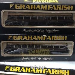 Graham Farish'n' Gauge Mainline Coaches. 0626/3-0636/1,4 Assorted Crimson Lake