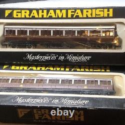 Graham Farish'n' Gauge Mainline Coaches. 0626/3-0636/1,4 Assorted Crimson Lake