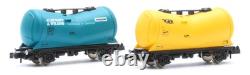Graham Farish'n' Gauge Rake Of 10 Assorted Hopper/ Tank Wagons