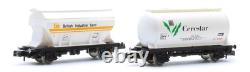 Graham Farish'n' Gauge Rake Of 10 Assorted Hopper/ Tank Wagons