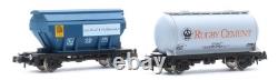 Graham Farish'n' Gauge Rake Of 10 Assorted Hopper/ Tank Wagons