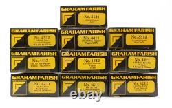 Graham Farish'n' Gauge Rake Of 10 Assorted Hopper/ Tank Wagons