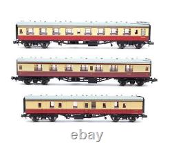 Graham Farish'n' Gauge Rake Of 3 Assorted Br Crimson Cream Mk1 Coaches