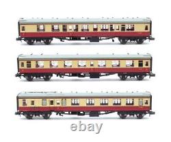 Graham Farish'n' Gauge Rake Of 3 Assorted Br Crimson/cream Coaches