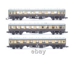 Graham Farish'n' Gauge Rake Of 3 Br Choc/crm Assorted Dining/ Corridor Coaches