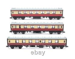 Graham Farish'n' Gauge Rake Of 3 Br Crimson/ Cream Assorted Stanier Coaches