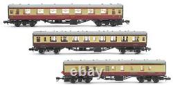 Graham Farish'n' Gauge Rake Of 3 Br Crimson & Cream Coaches & Restaurant Car