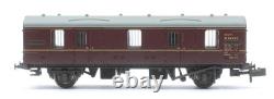 Graham Farish'n' Gauge Rake Of 3 Br Maroon Assorted Cct/ Passenger Coaches