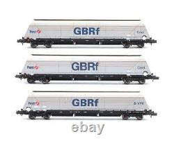 Graham Farish'n' Gauge Rake Of 3 Hya/iia Gbrf Coal Bulk Hopper Wagons