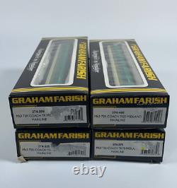 Graham Farish'n' Gauge Rake Of 4 374-325-400 Midland Mainline Mk3 75ft Coaches