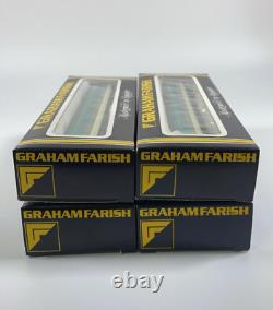 Graham Farish'n' Gauge Rake Of 4 374-325-400 Midland Mainline Mk3 75ft Coaches