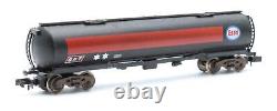 Graham Farish'n' Gauge Rake Of 4 Assorted 100t Fuel Tank Wagons Weathered