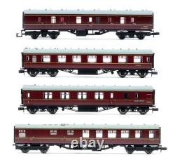 Graham Farish'n' Gauge Rake Of 4 Assorted Br Maroon Coaches Graham Farish'n' Gauge Rake Of 4 Assorted Br Maroon Coaches