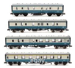 Graham Farish'n' Gauge Rake Of 4 Assorted Br Mk1 Blue & Grey Coaches