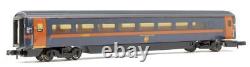 Graham Farish'n' Gauge Rake Of 4 Assorted Gner Orange And Blue Mk3 Coaches