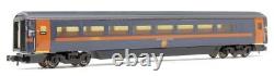 Graham Farish'n' Gauge Rake Of 4 Assorted Gner Orange And Blue Mk3 Coaches