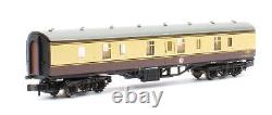 Graham Farish'n' Gauge Rake Of 4 Br Chocolate/cream Corridor & Brake Coaches