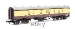 Graham Farish'n' Gauge Rake Of 4 Br Chocolate/cream Corridor & Brake Coaches