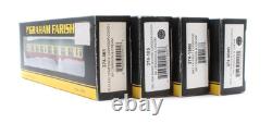 Graham Farish'n' Gauge Rake Of 4 Br Crimson/cream Assorted Corridor Coaches