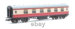 Graham Farish'n' Gauge Rake Of 4 Br Crimson/cream Assorted Stanier Coaches