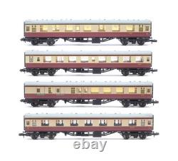 Graham Farish'n' Gauge Rake Of 4 Br Crimson/crm Assorted Mk1 Coaches